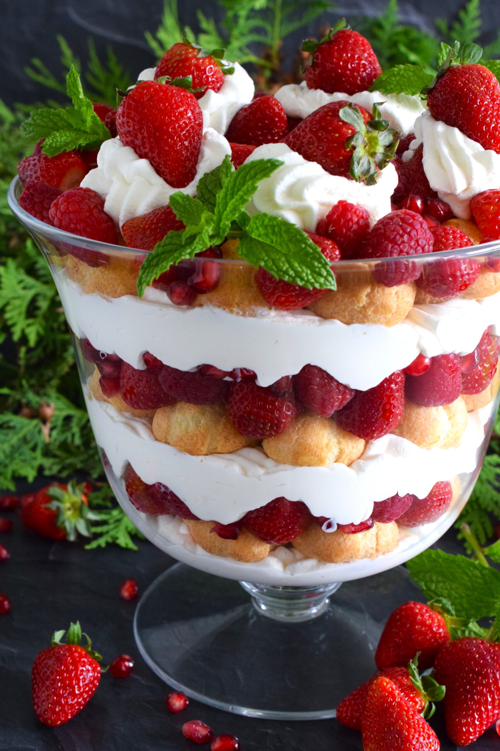 Confectionary Christmas desserts